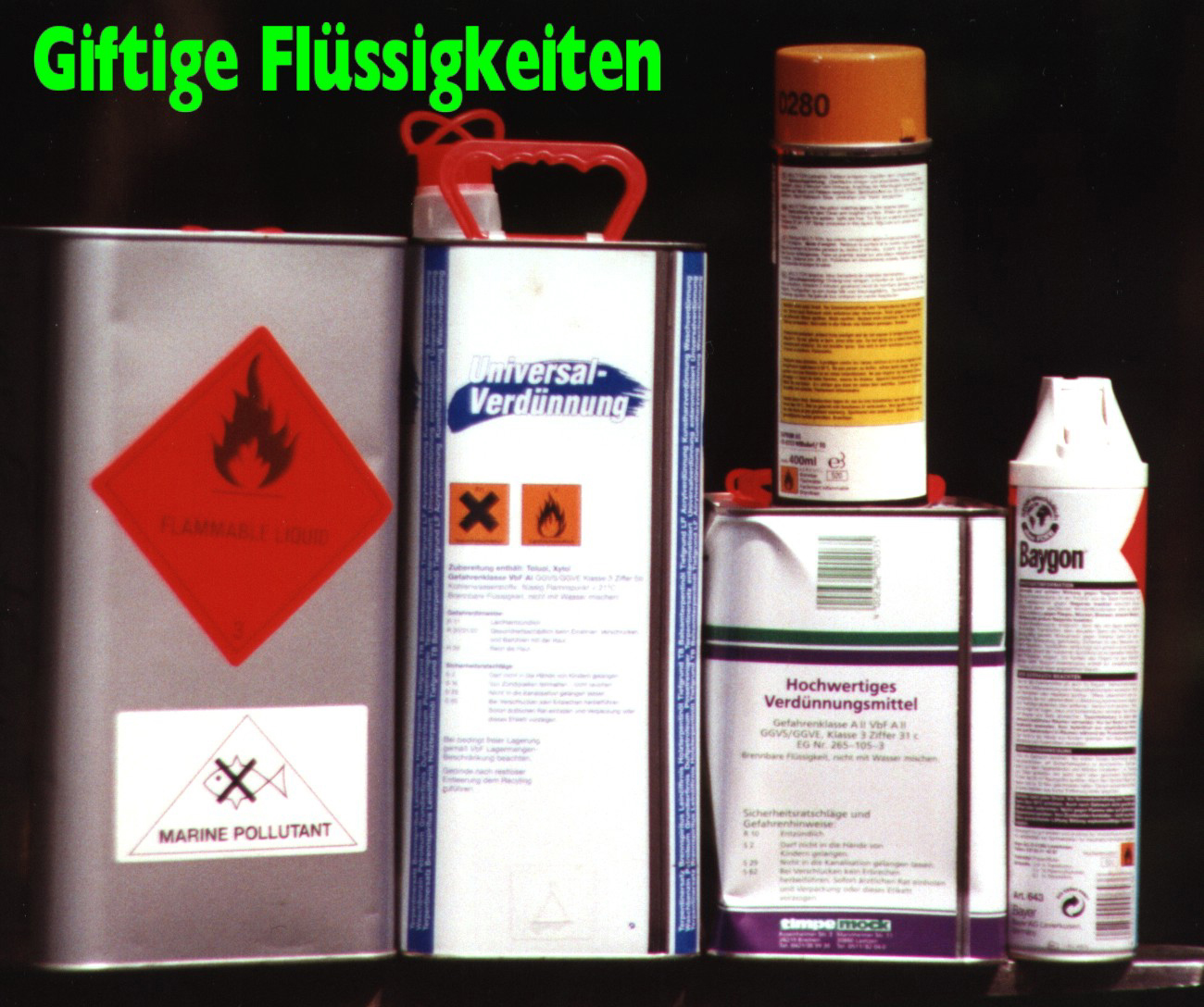 Verätzungen Verätzungen
